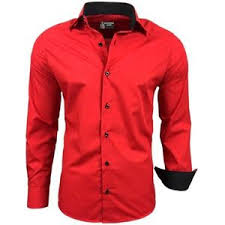 kerst blouse heren