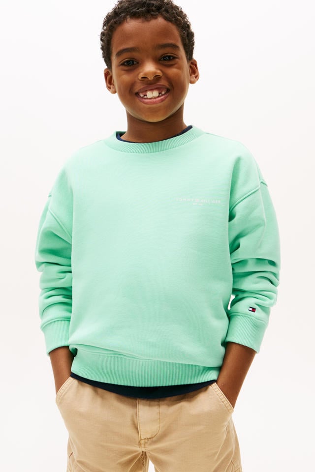 tommy hilfiger trui groen