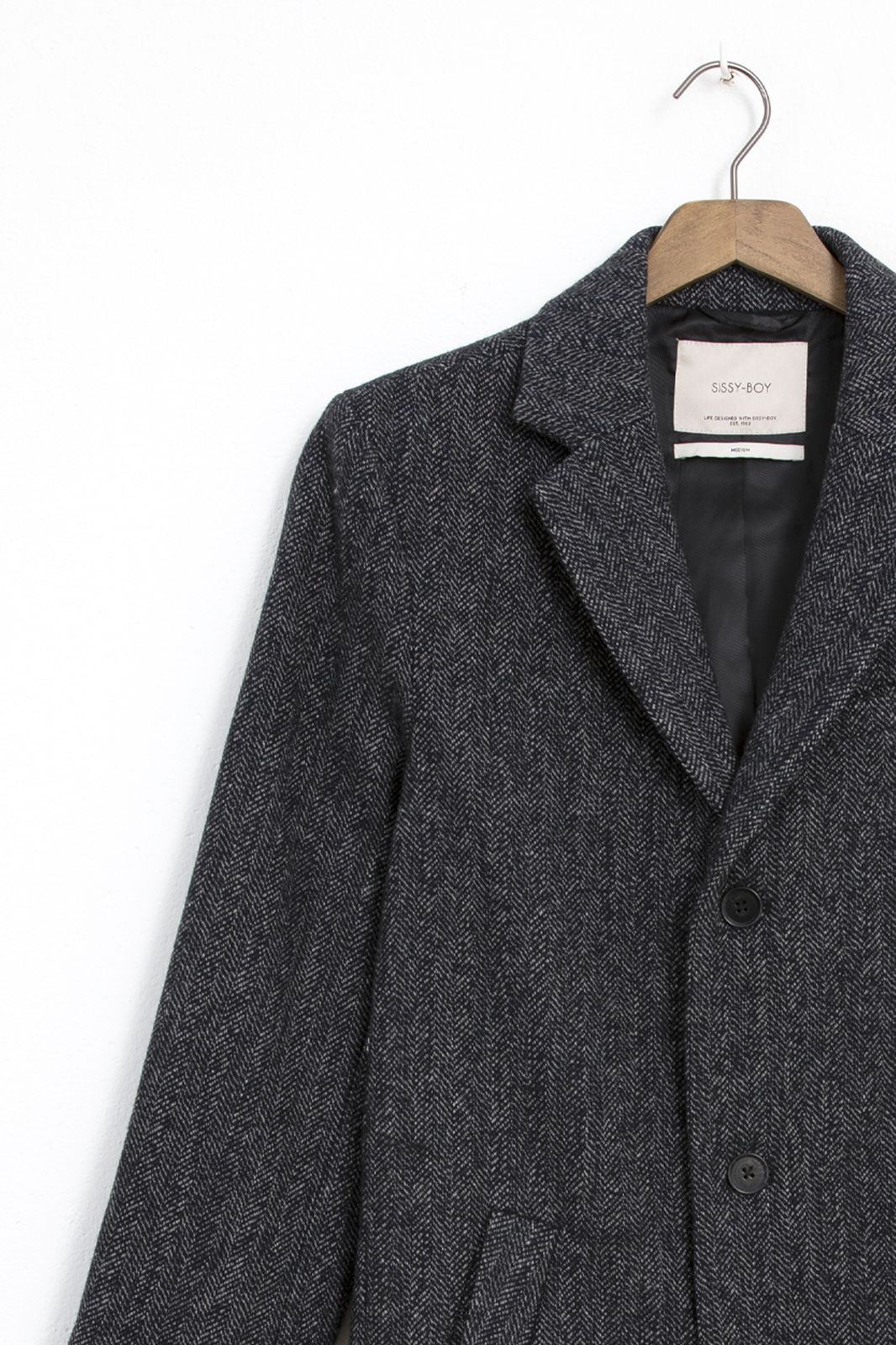 Tijdloze Elegantie: De Stijlvolle Wollen Heren Jas